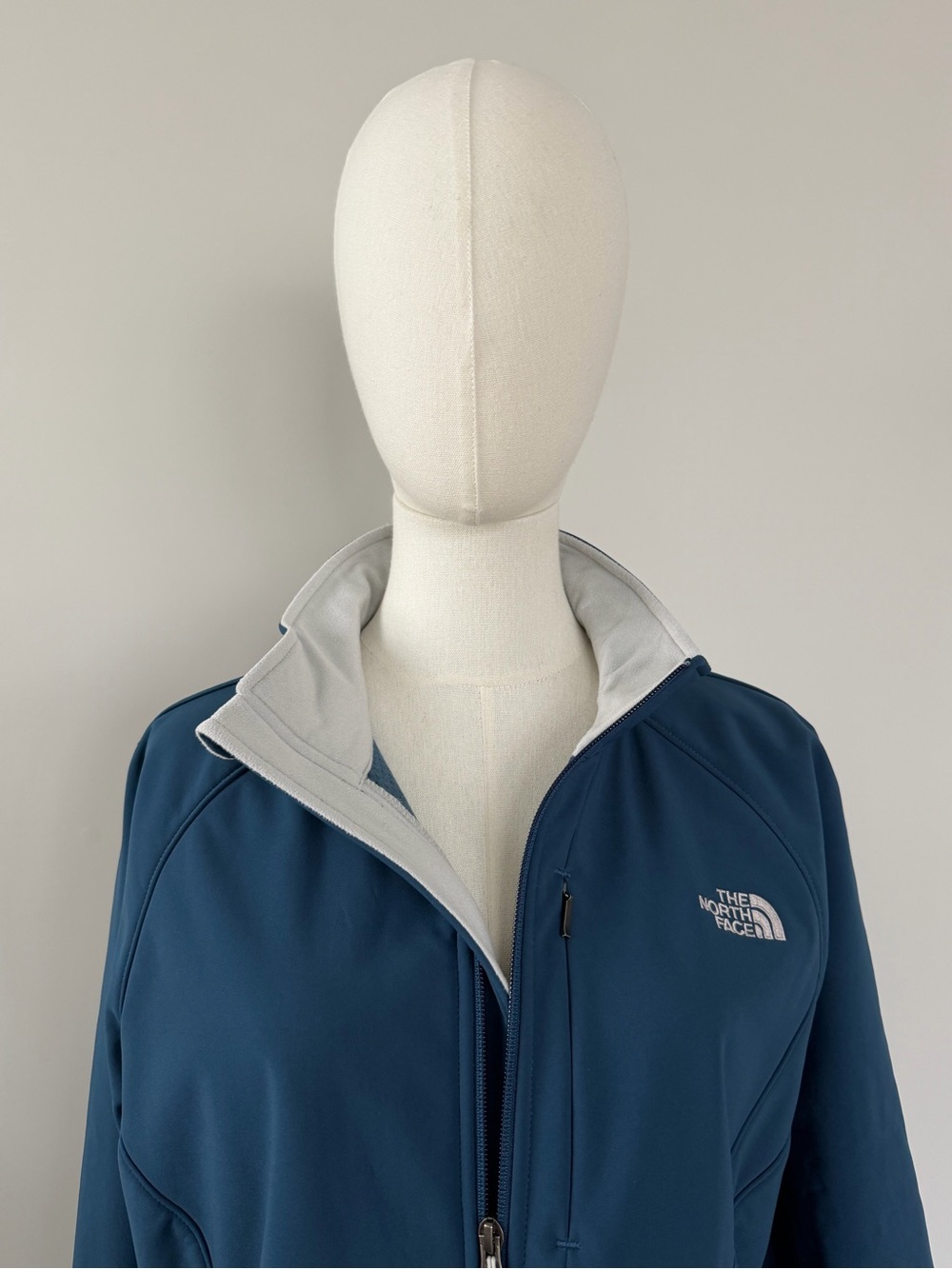 The North Face Apex Bionic Softshell Jacket Teal Blue XL - Picture 7 of 15